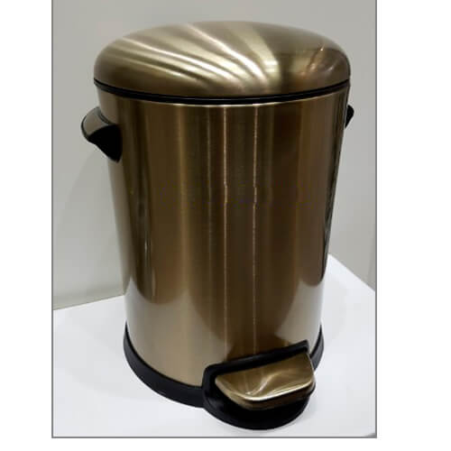 Ведро для мусора бронзовое 3 л CL...
