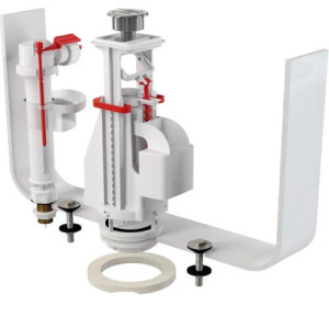 Арматура для унитаза 1/2 двойной смыв металл Alcaplast SA08SK Арматура для унитаза 1/2 двойной смыв металл Alcaplast SA08SK